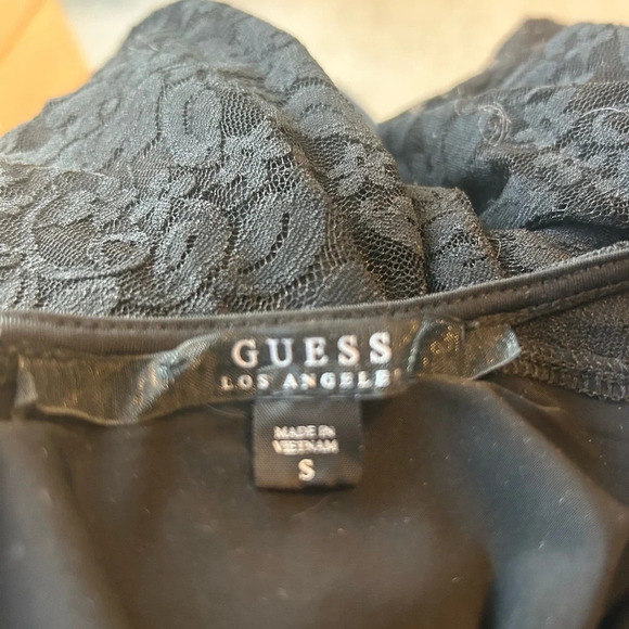 Guess  lace top corset look size S good used condition - Picture 4 of 7